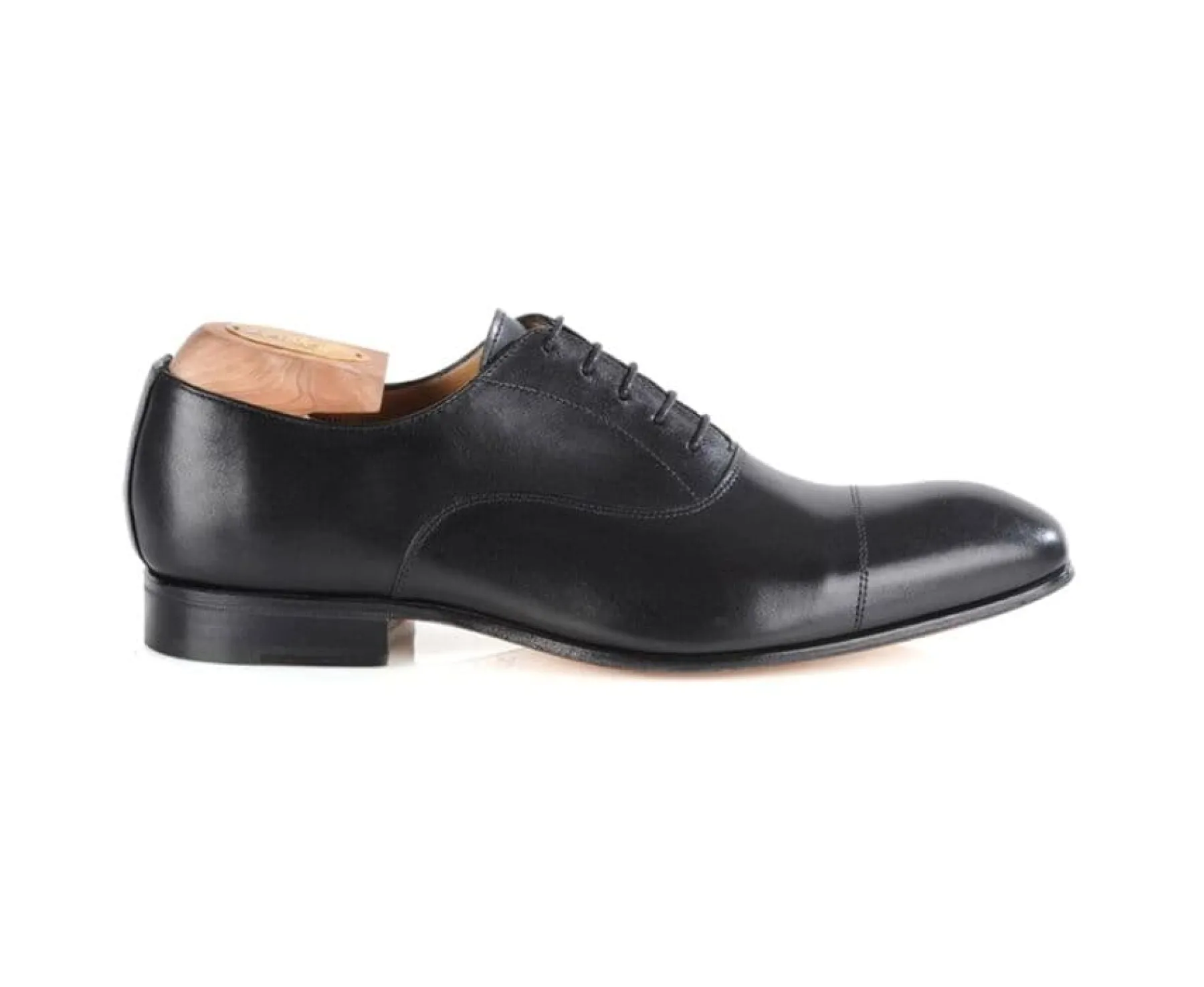 Shoes Bexley Oxford Shoes | Black Ii Leather Men'S Oxford Shoes - Leather Outsole - Brisbury | Noir Ii