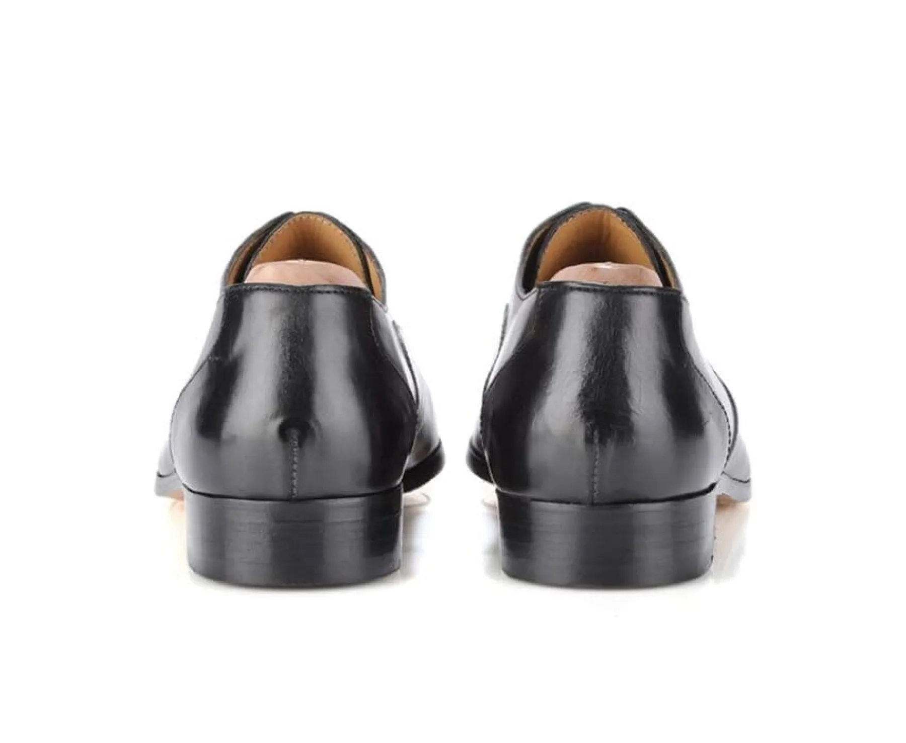 Shoes Bexley Oxford Shoes | Black Ii Leather Men'S Oxford Shoes - Leather Outsole - Brisbury | Noir Ii