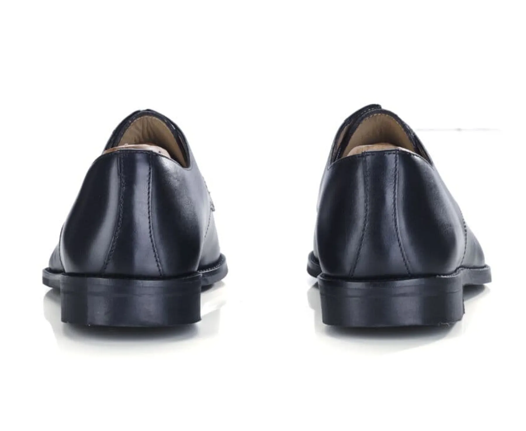 Shoes Bexley Derby Shoes | Blake Derby Shoes - Rubber Sole - Mayfair Classic Gomme Ville | Blackblack With Black Waistband