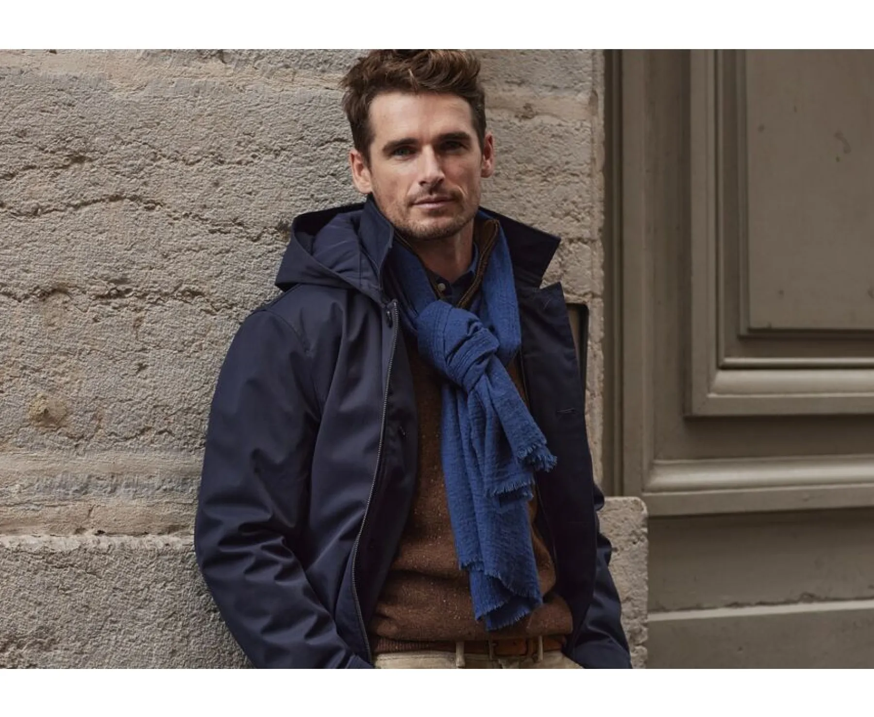 Accessories Bexley | Color Wool And Silk Scarf Ink
