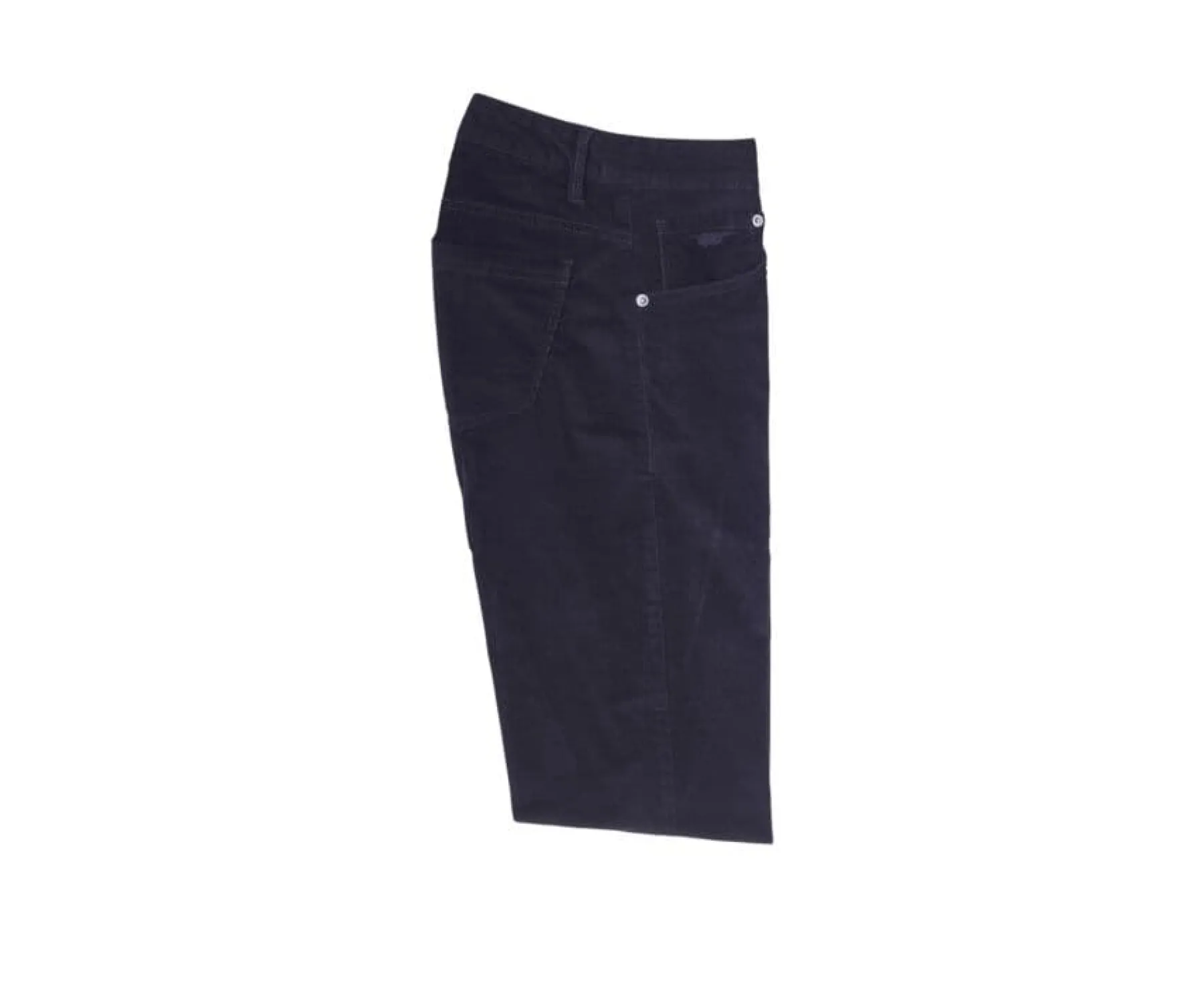 Trousers & Shorts Bexley Adjusted Fit | Corduroy Black Men'S 5 Pocket Trousers - Kars | Blackblack With Black Waistband