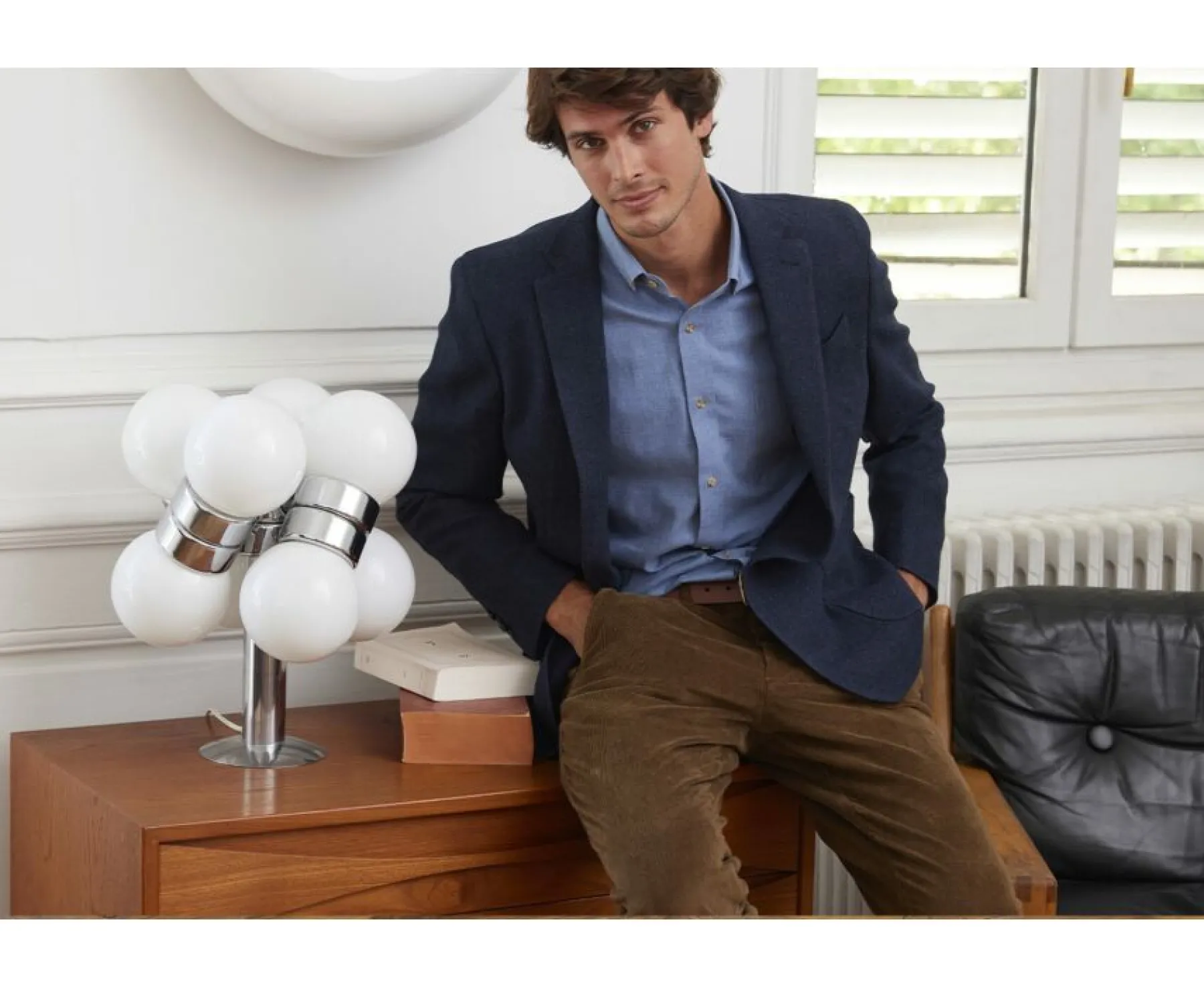 Trousers & Shorts Bexley Adjusted Fit | Light Khaki Men'S Corduroy Trousers Norman Light Kaki