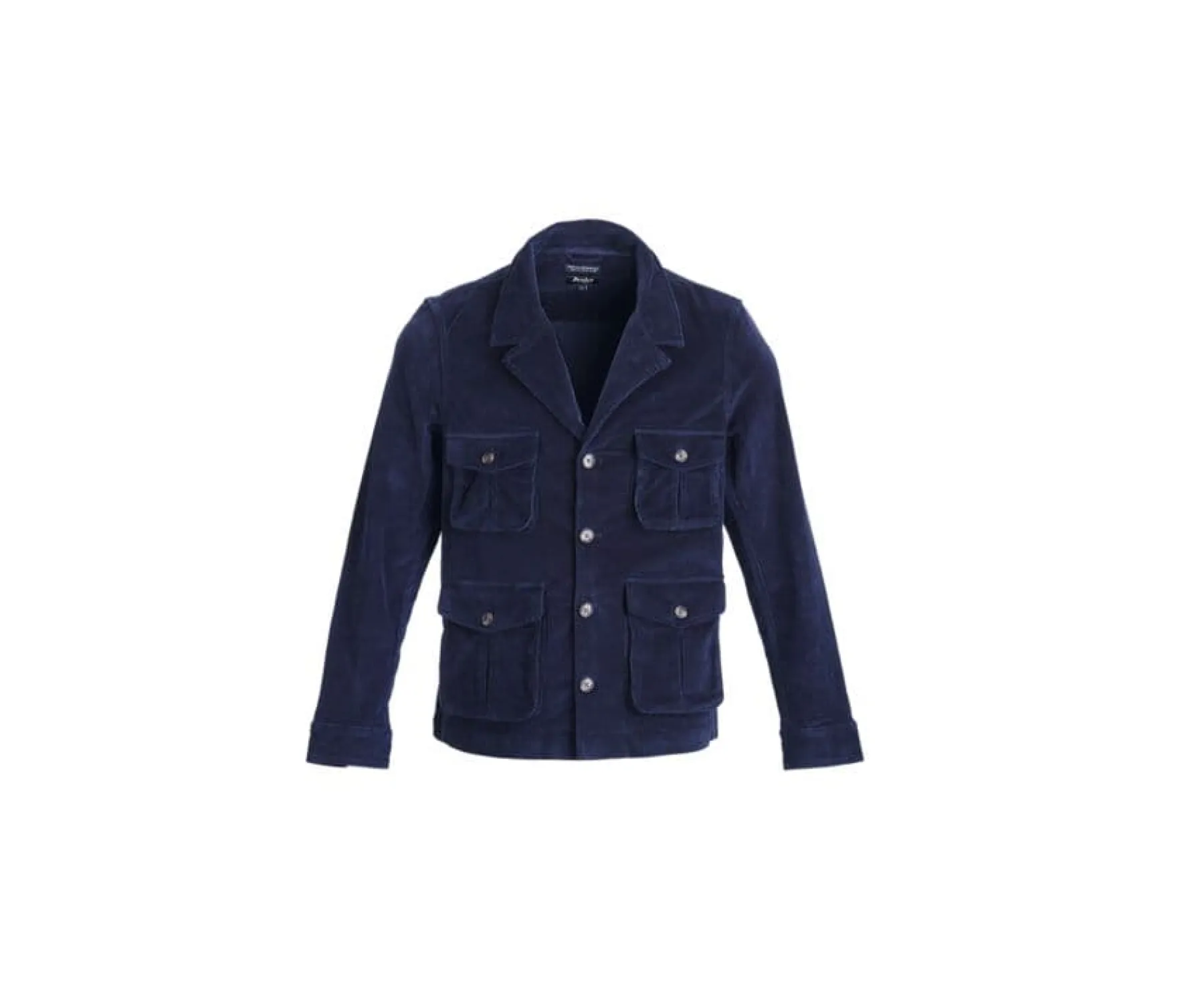 Jackets & Coats Bexley | Men'S Corduroy Safari Jacket - Florencien | Navy
