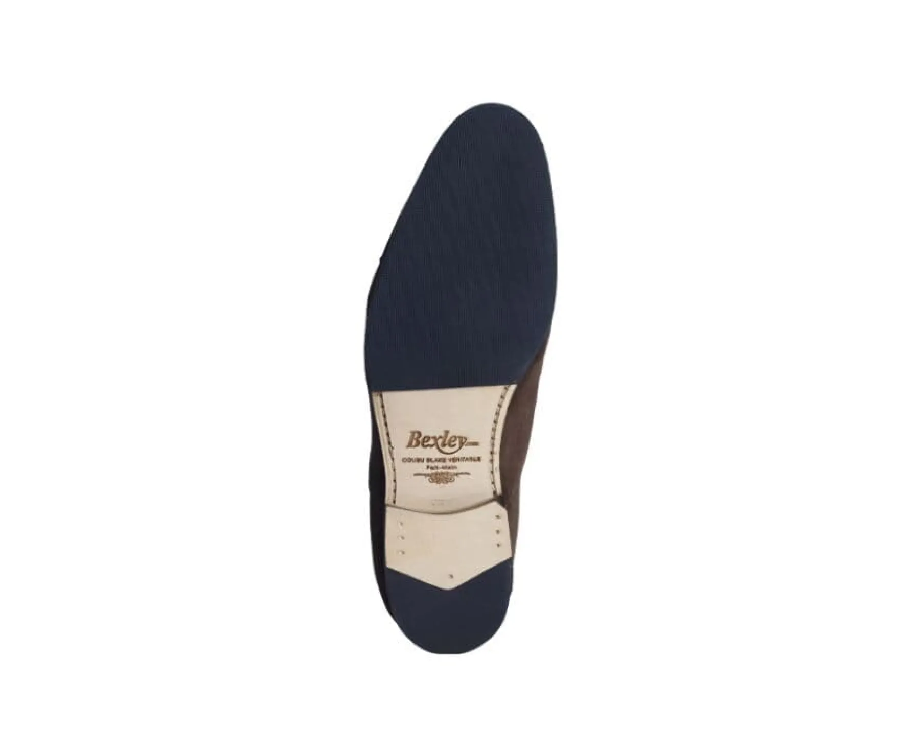 Shoes Bexley Oxford Shoes | Oxford Shoes - Leather Outsole & Rubber Pad - Lennox Patin | Dark Taupe Suede