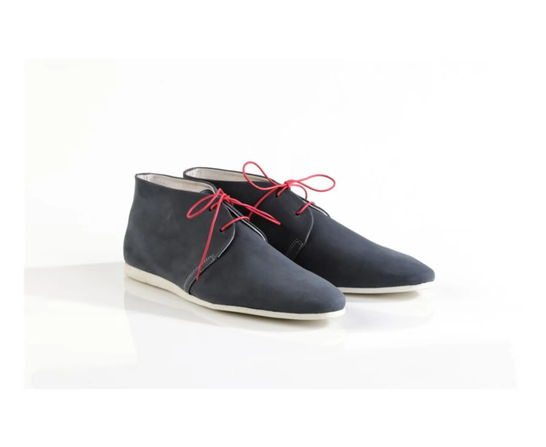 Shoes Bexley | 3 Pairs Of Shoelaces For Dress Shoes - Red, Grey & Pink Grey, Pink And Red