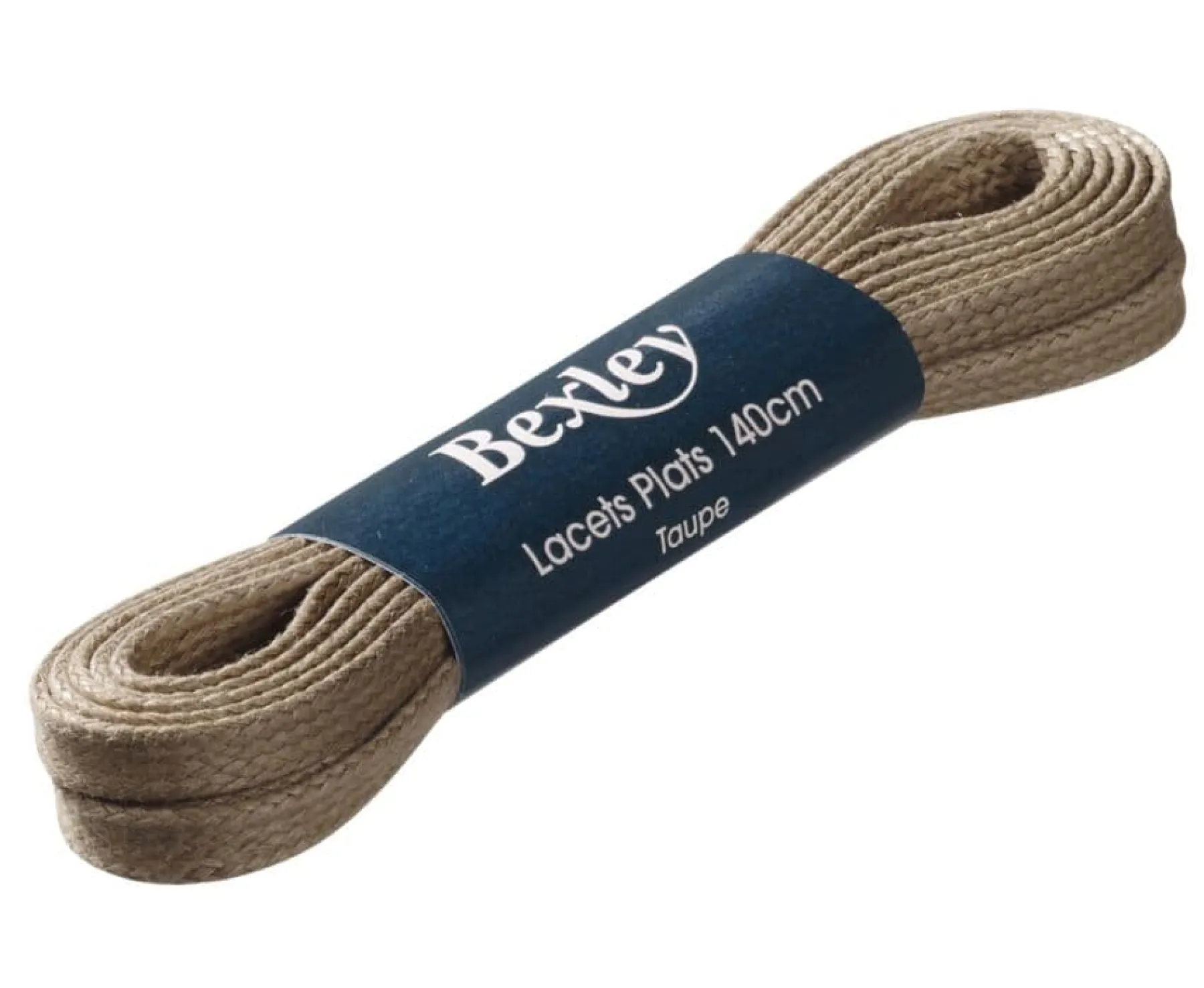 Shoes Bexley | 2 Pairs Of Taupe Shoelaces For Men'S High Top Trainers Light Taupe