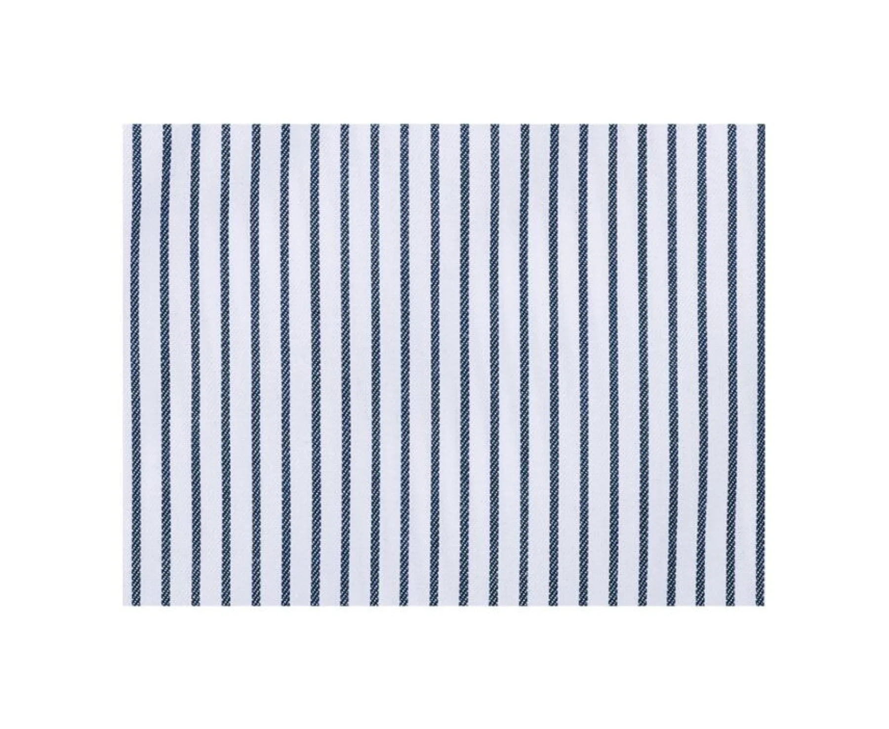 Shirts Bexley | White Shirt With Dark Green Stripes And Chest Pocket - Broderick | White & Dark Green